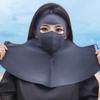 UPF 50+ Ice Silk Face Cover Летняя повязка на шею Солнцезащитная вуаль на все лицо Унисекс