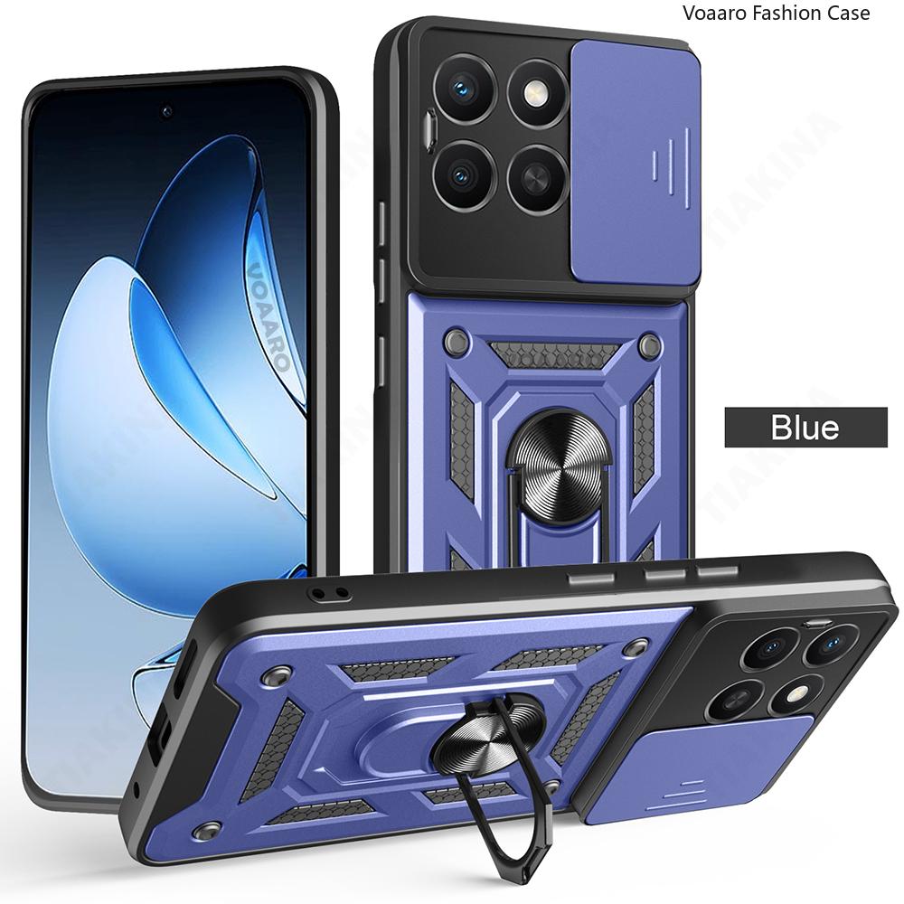 Чехол-слайдер для защиты камеры для Honor X8C 4G, чехол с магнитным кольцом для Honor X5 X5B X6A X6B Plus X7 X7A X7B X7C X8A X8B X8 4G