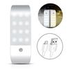 Rechargeable USB Motion Sensor Lights High Brightness Cupboard Light Induction Lamp  Indoor