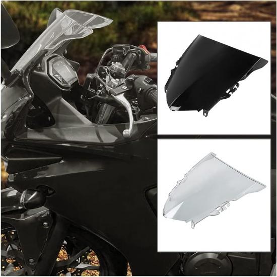 Sportbike CBR500R Windshield Windscreen Cover Airflow Wind Screen Deflector Visor Protector Front Fairing for H-onda CBR 500 R CBR 500R CBR-500-R