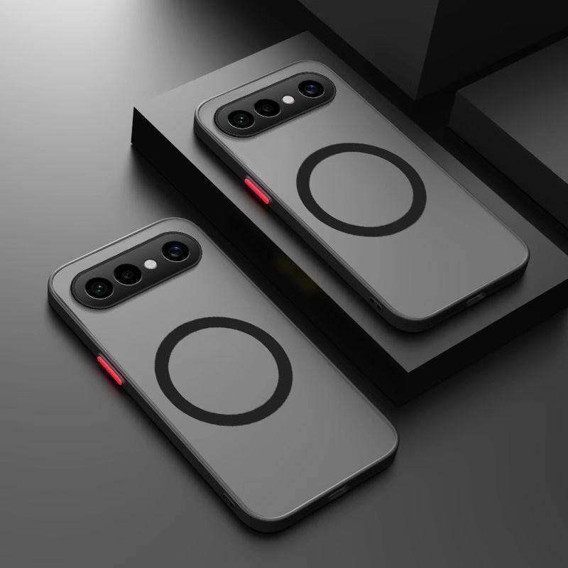 Для vivo x300 FE Чехол Простой Полупрозрачный Матовый Ультратонкий Приятный для кожи Магнитный Ударопрочный Чехол Для vivo x 300 FE Funda