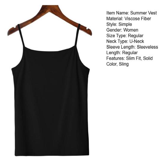 Летний жилет-слинг без рукавов, облегающий вариант, топы, однотонные, мягкие, эластичные, женские топы-майки, подчеркивающие фигуру