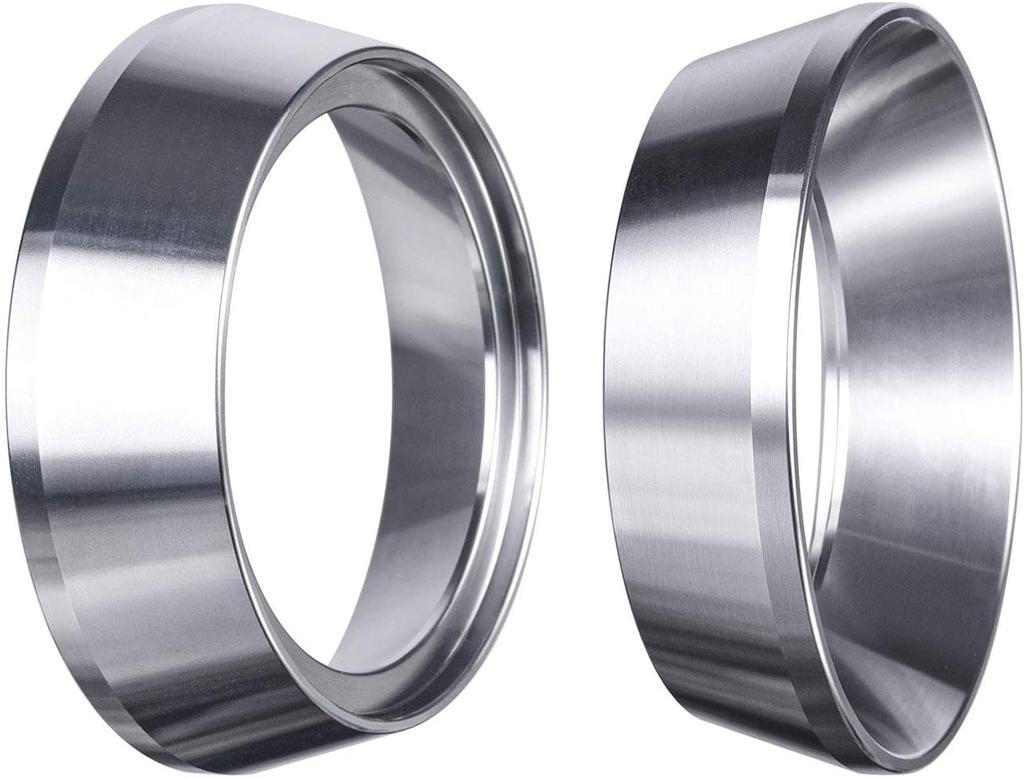 Воронка для дозирования эспрессо 54/58 мм, кольцо для дозирования кофе из нержавеющей стали, совместимое с портафильтром Breville 54 мм