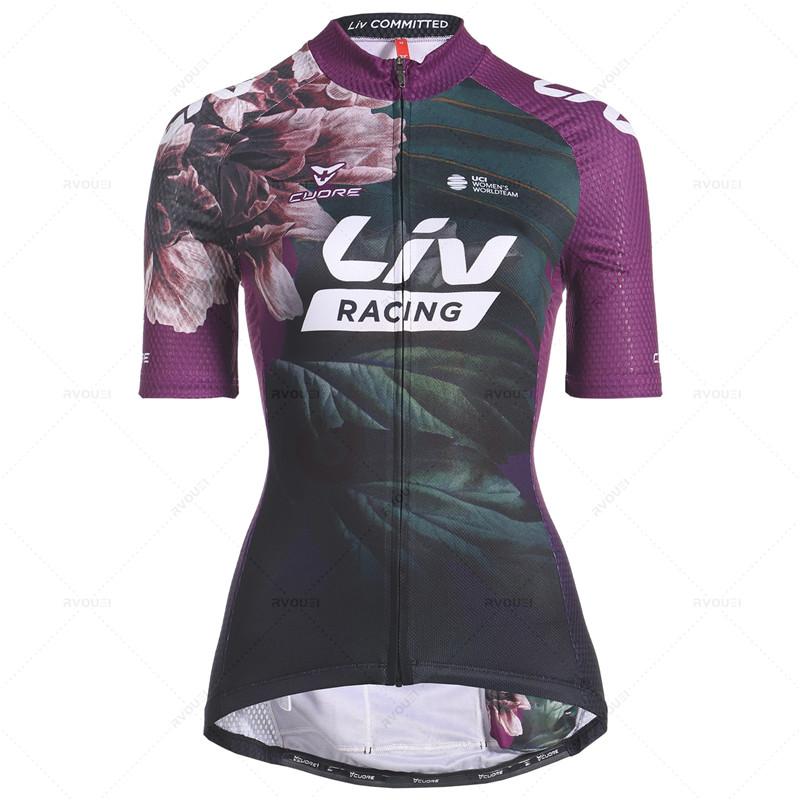 Women Summer Cycling Jersey Breathable MTB Bicycle Cycling Clothing Mountain Bike Wear Clothes Maillot Ropa Ciclismo