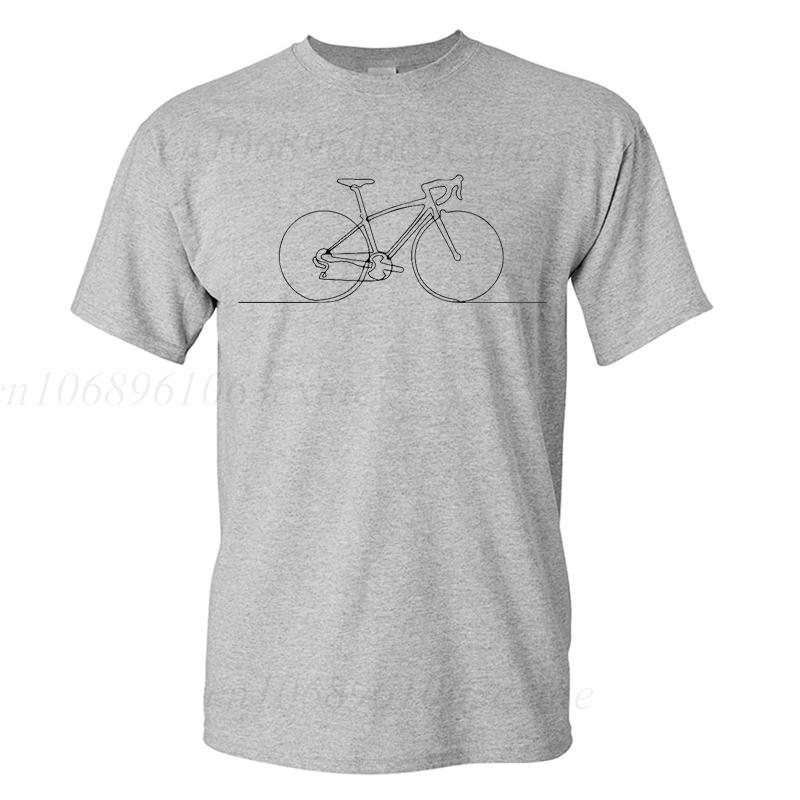 Летняя мужская футболка Пульс велосипеда Футболка Сердцебиение Велосипедная майка Футболка для любителей велосипедов Унисекс футболка Подростковая Футболка для любителей велоспорта Топы