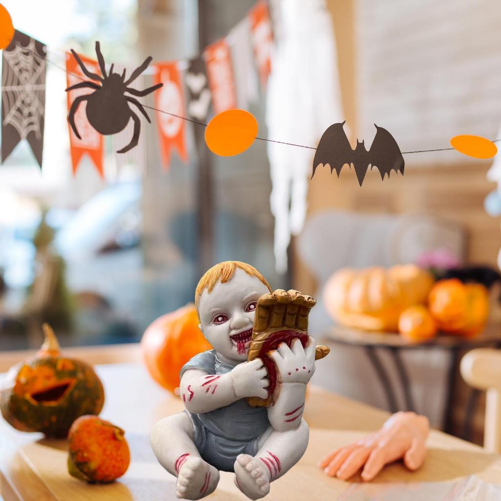 Halloween Creepy Doll Halloween Ghost Doll for Haunted House Office Festival