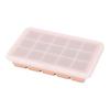 Silicone Ice Cube Tray with Lid 15 Cavity Easy Release Ice Mold for Freezer Large Ice Cubes Maker for Whiskey Cocktails