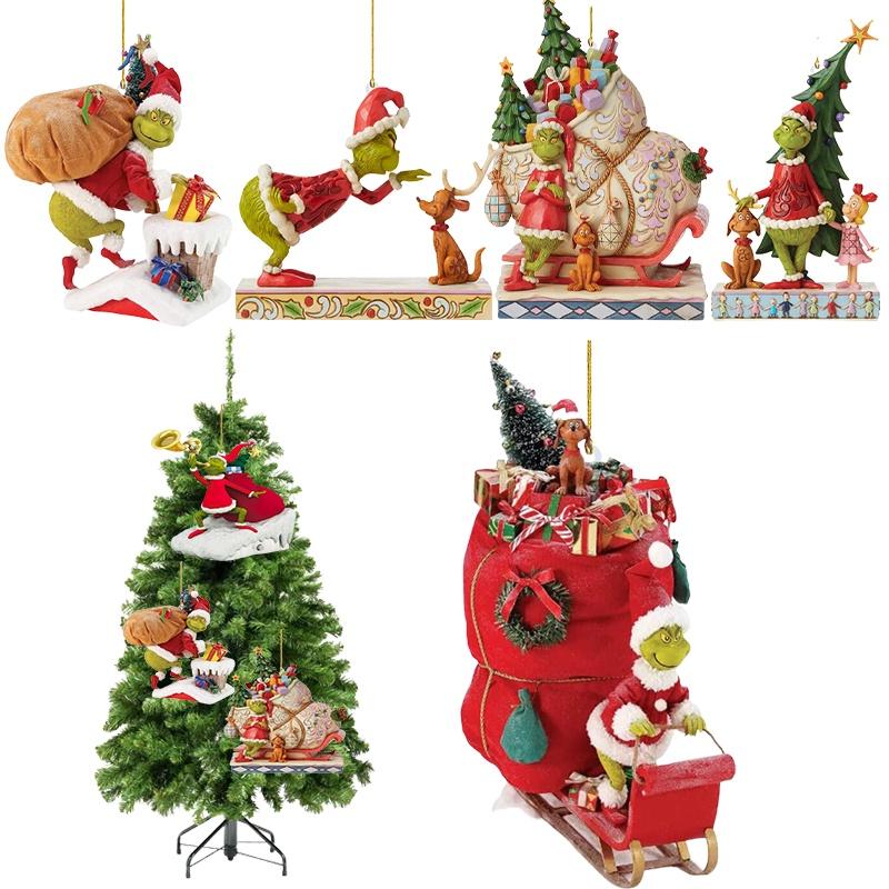 Christmas Pendant Trees Ornaments Xmas Home Decorations Party Gift Props