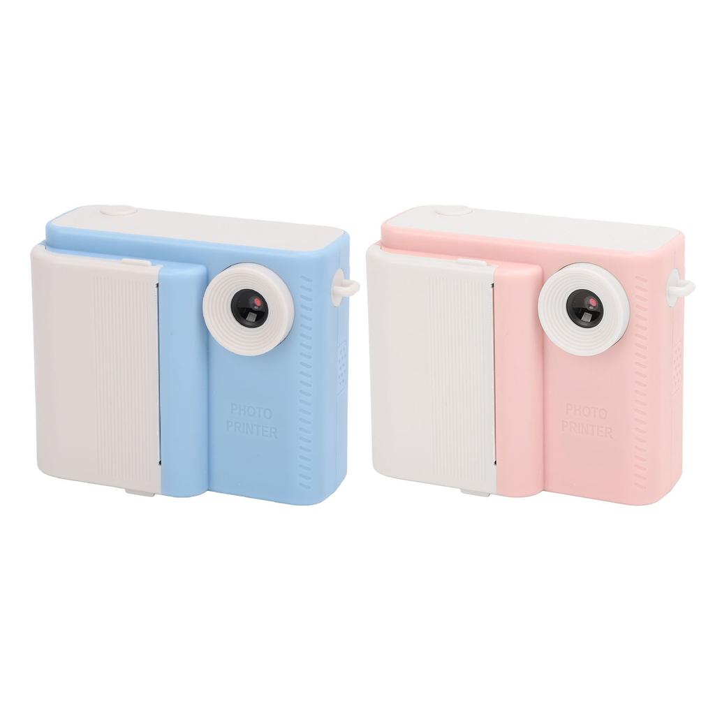 Детская камера для печати с 3 рулонами бумаги для печати HD с двумя объективами фото и видео для уличных игр Pho