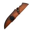 28.5 CM Fixed Balde Knife Holder Top Grain Cowhide  Scabbard Universal Knife Cover Leather Sheath for Hunting Knife Holsters