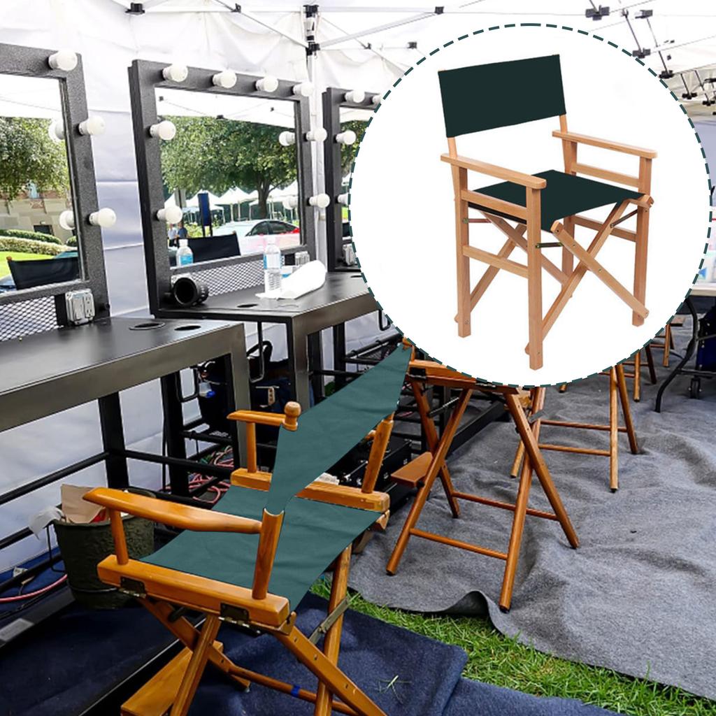 1 комплект Чехлы на стулья из парусины 53*20см/53*42см Чехол для режиссерского стула Защита для табурета Сменный комплект парусиновых чехлов Детали для стула