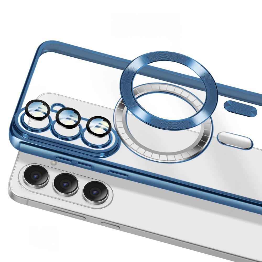 Case for Samsung Galaxy S26, Electro MagSafe, navy blue