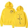 2025 Rapper Cactus Jack Music Album Hoodie  Wo Fashion High Street Personality Sweatshirt Vintage Hip Hop Pullove