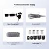 HAOMENG Pneumatic Ballistic Shockwave Therapy Device CN plug (adapter included)