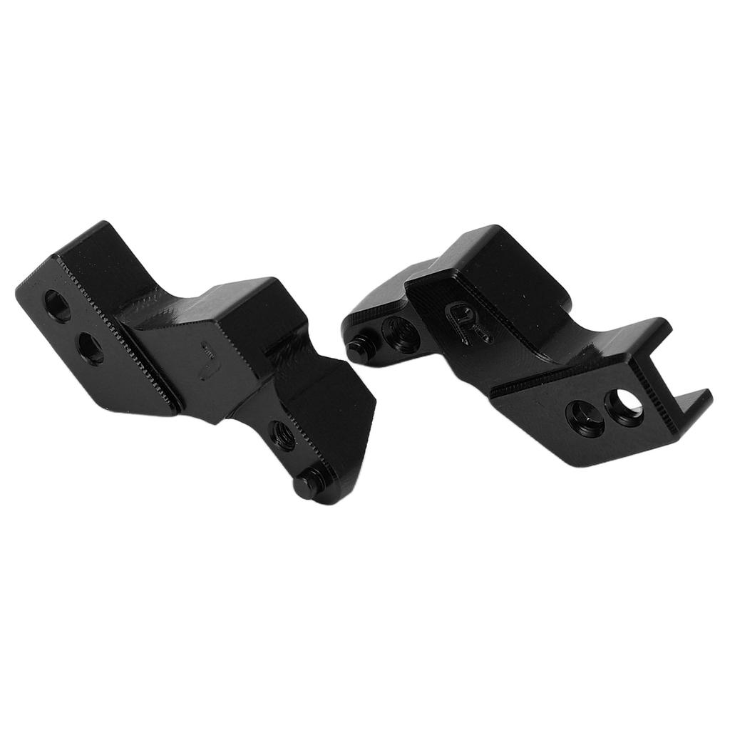 2pcs Front Bumper Mounts Aluminum Alloy Lightweight Front Fixing Seats with Screws Wrench for SCX24 1Celsius24 RC Car