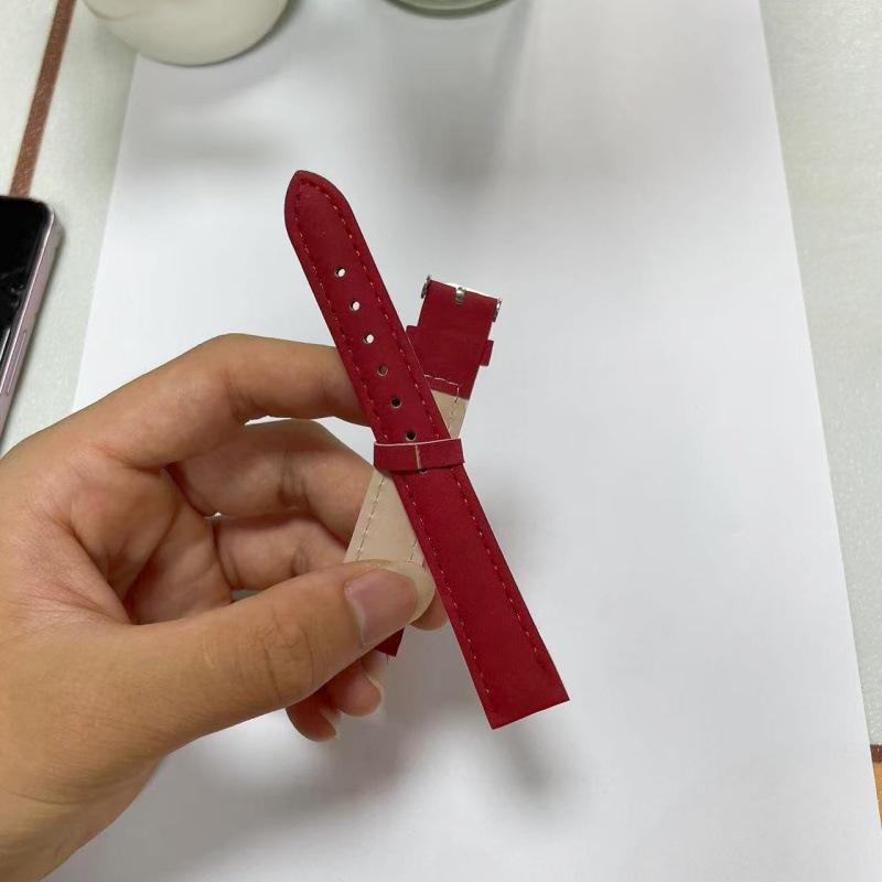 Аксессуары для часов, Унисекс, Цветной кожаный ремешок, Ремешок из ПУ кожи, Браслет с пряжкой-булавкой, Студенческий