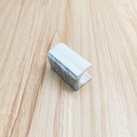 24 шт. Пластиковые протекторы для ножек стула для защиты пола U-образные колпачки для ножек мебели Легкая установка Нескользящие накладки для стула