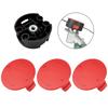 AFS 23-37 Lawn Mower Accessories Bundle 3 Hats And 1 Base For Bosch AFS 23-37 Lawn Mowers Replacement Parts Red Lid F016F04841