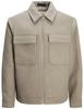 Зимняя куртка Jack & Jones Jprblurussel Wool Blend Jacket Sn (12259393) Jprblurussel Jacket Sn (12259393) greige