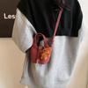 Fashionable Brown Pu Tote Bag For Girls With Stylish Basket Design And Durable Material