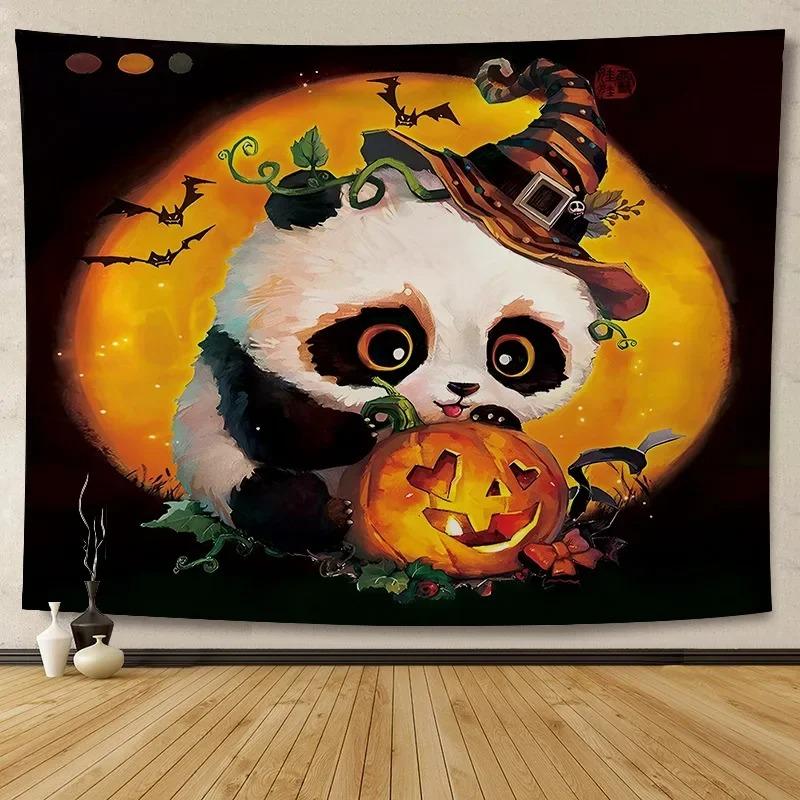 Halloween Decoration Background Cloth Hanging Cloth Wall Renovation Home Living Room Room Decoration Party Decoration