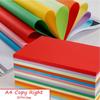 Different Colors A4 Copy Paper Double Sides Origami Craft Decoration Craft And Printing Paper