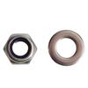 Forgefix Hexagonal Nuts With Nylon Inserts, S/s