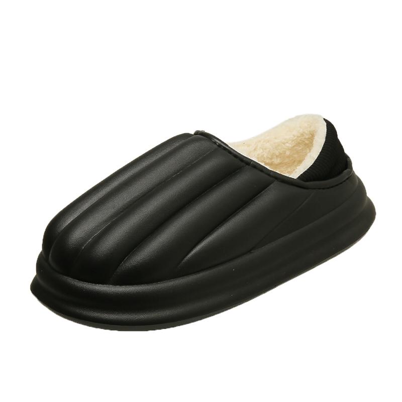 Модные тапочки, легкие, повседневные, на гибкой платформе, для пар, хлопковая обувь плюс бархат, сохраняющая тепло, модная, универсальная, рекомендуемая для активного отдыха