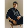 Рубашка HM Easy Care slim Fit, черная