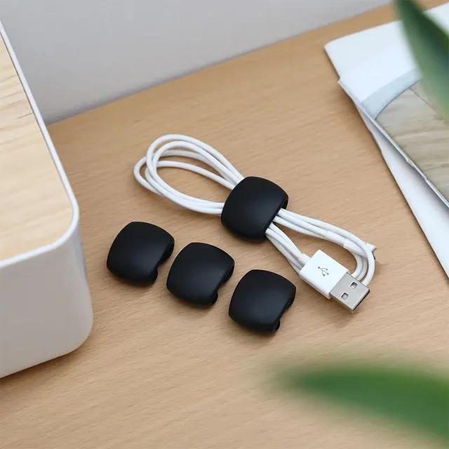 Xiaomi Зажимы для намотки кабеля Держатель для провода мыши Наушников Держатель для USB-зарядного устройства Органайзер для стола Органайзер для проводов Защита для кабеля