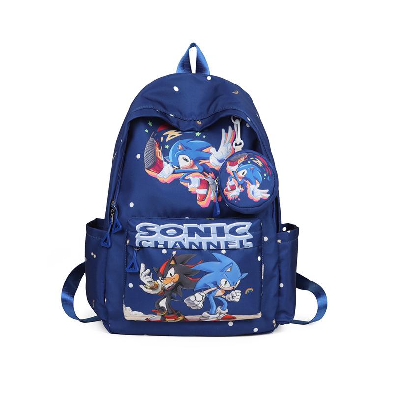 Large Capacity Primary School Students Make-Up Schoolbag Cartoon Cute Foreign Style Printing Boys And Girls Backpack Children'S Backpack