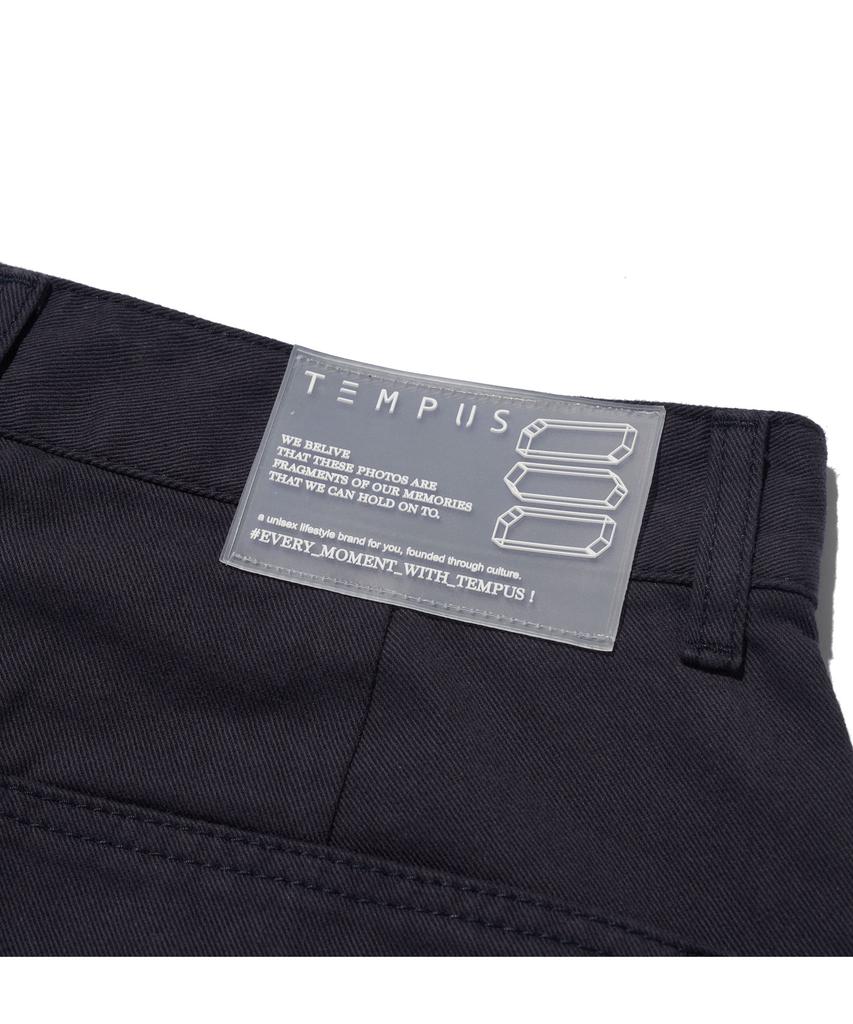 TEMPUS STUDIO Unisex Straight Pants [Navy]