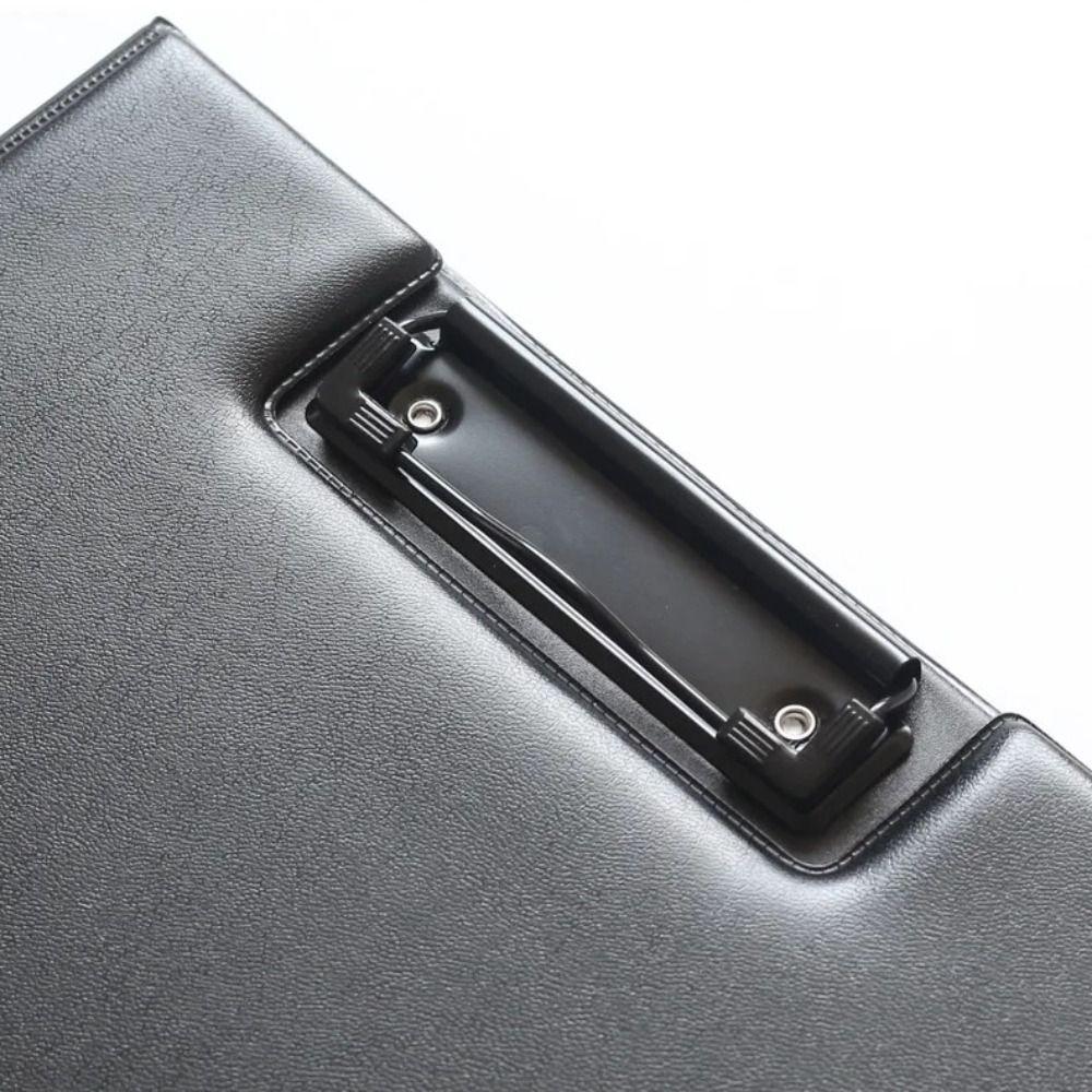 PU Leather Clip Boards A4/A5 Writing Pad Ultra-Smooth Document Holder Office Supplies