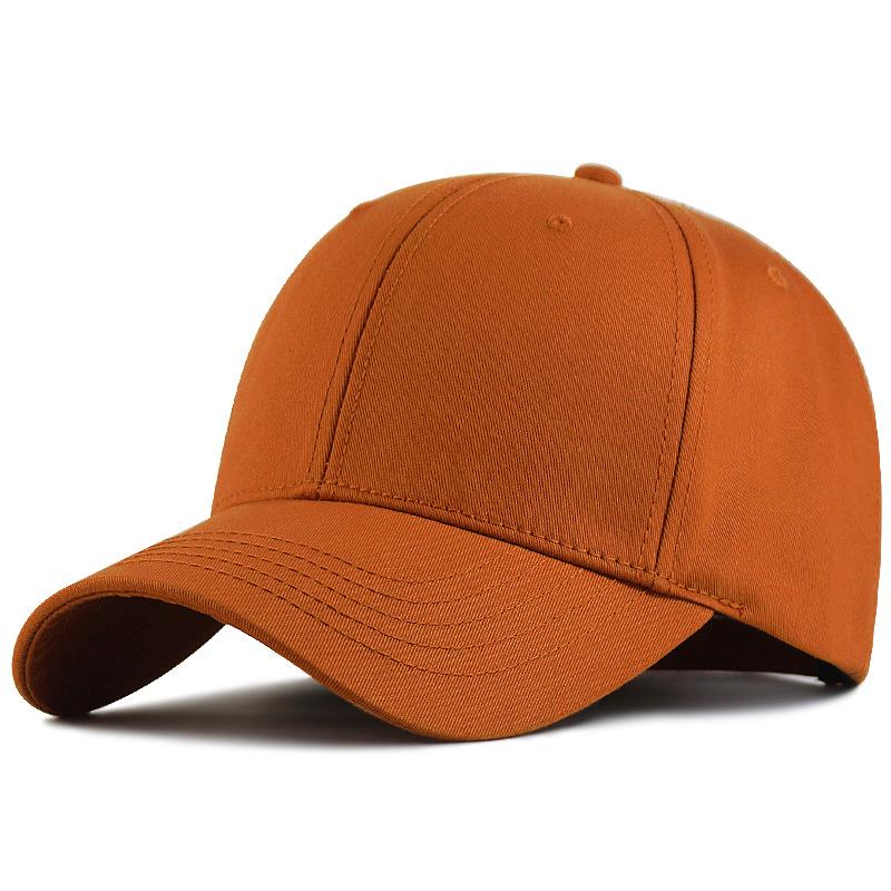 Hat Men's Spring and Summer Large Size Light Board Hard Top Baseball Cap Large Head Circumference Large Cap