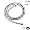 Stainless Steel Shower Head Hose Large Bore Shower Extension Tube Durable Faucet Hose  Hotel