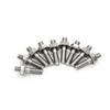 M8*40 Exhaust Manifold Stud For Honda Civic Acura Integra V3 B D Series Stainless Steel Stud Serrated Bolts Nut Screw
