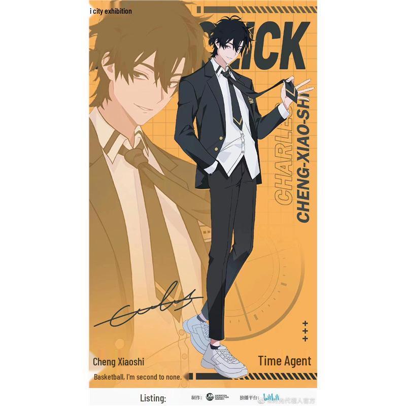 Периферия Link Click: Очень большой акриловый стенд - Изысканное настольное украшение Цяо Лин и Лу Гуан