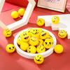 Anti-Stress Balls for Children Adults Smile Face Stress Balls 1.6 Inch Mini Foam Stress Relief Balls Stress Relief Toy for Children's Gift