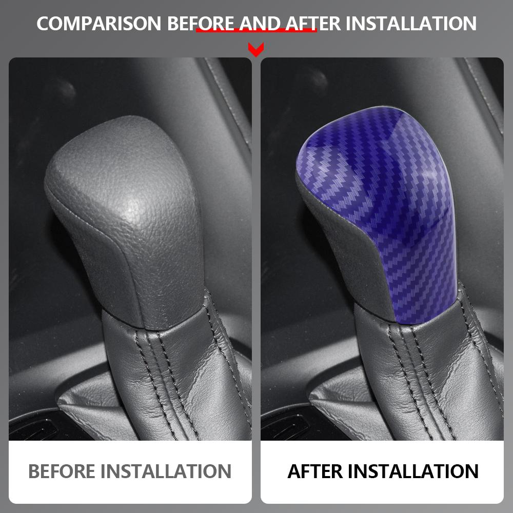 Car Gear Shift Knob Sticker Cap for Toyota Camry Corolla Avalon E210 2025 - 2025 Gear Head Cover Interior Accessories