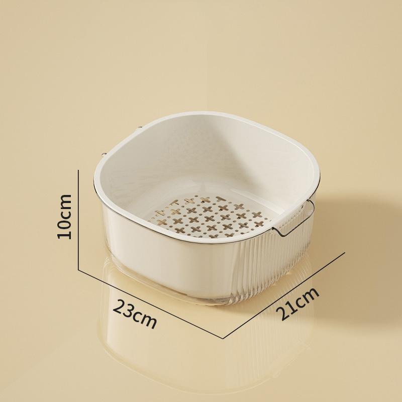 Пластиковый дуршлаг MeyJig, кухонный инструмент, миска для риса, сито, корзина для фруктов, фильтр для чистки овощей