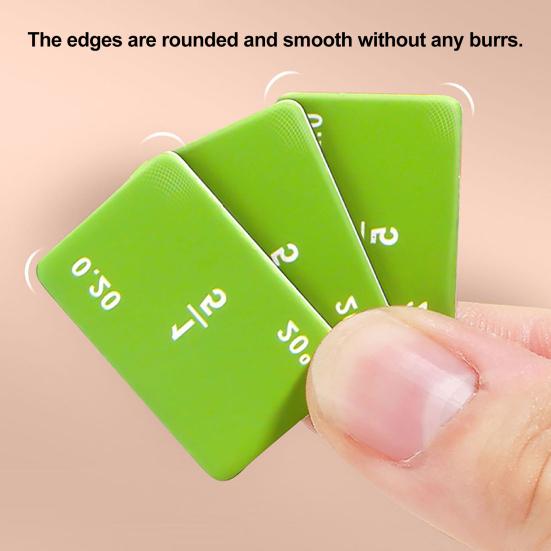 Magnetic Fraction Tiles Circles Book Percentage Decimal Fraction Learning Math Manipulatives Teaching Aid Educational Fraction Puzzle