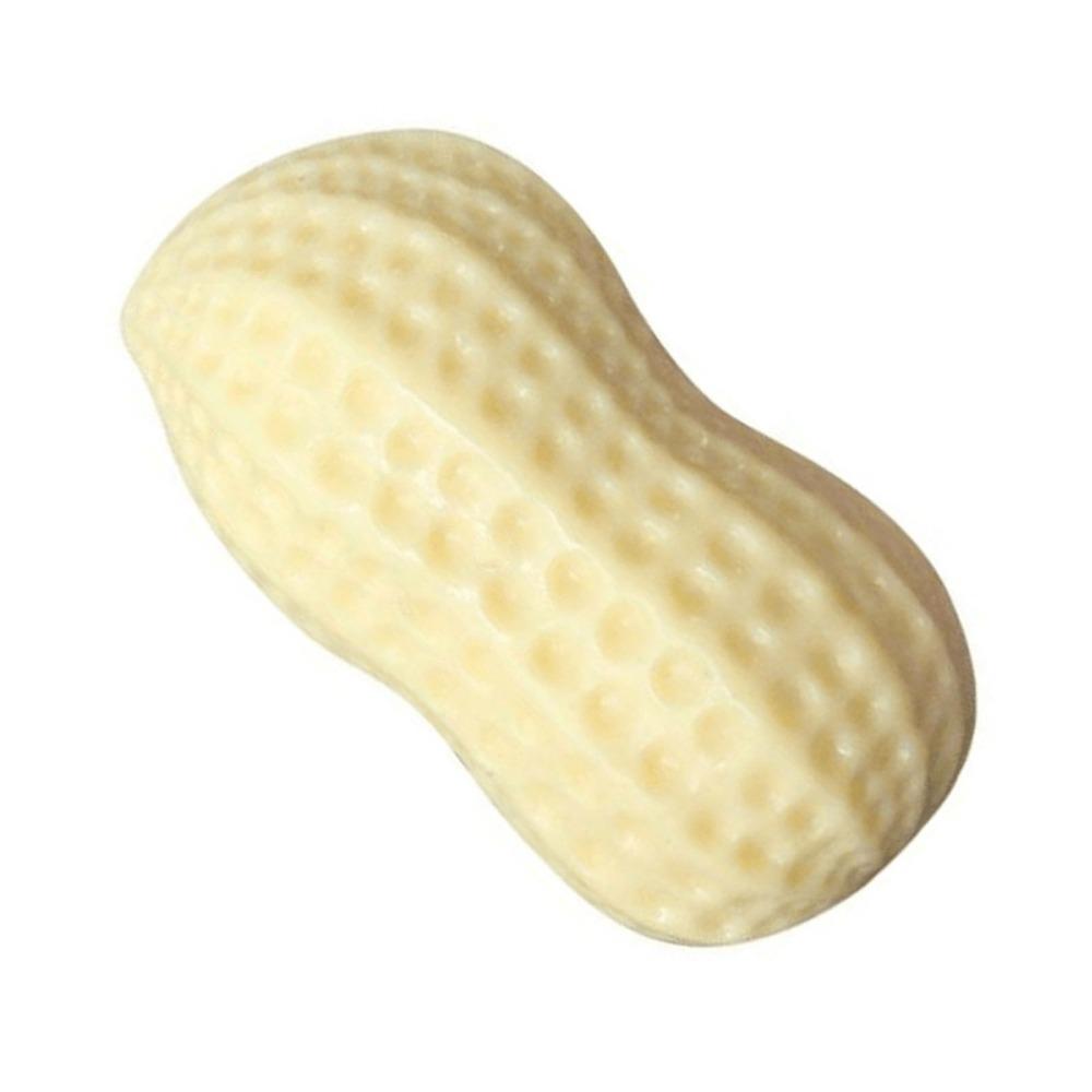Peanut Shape Peanut Dog Chew Toy Tpr Teething Chew Toy Squeaky Dog Toy Small Breed Dogs