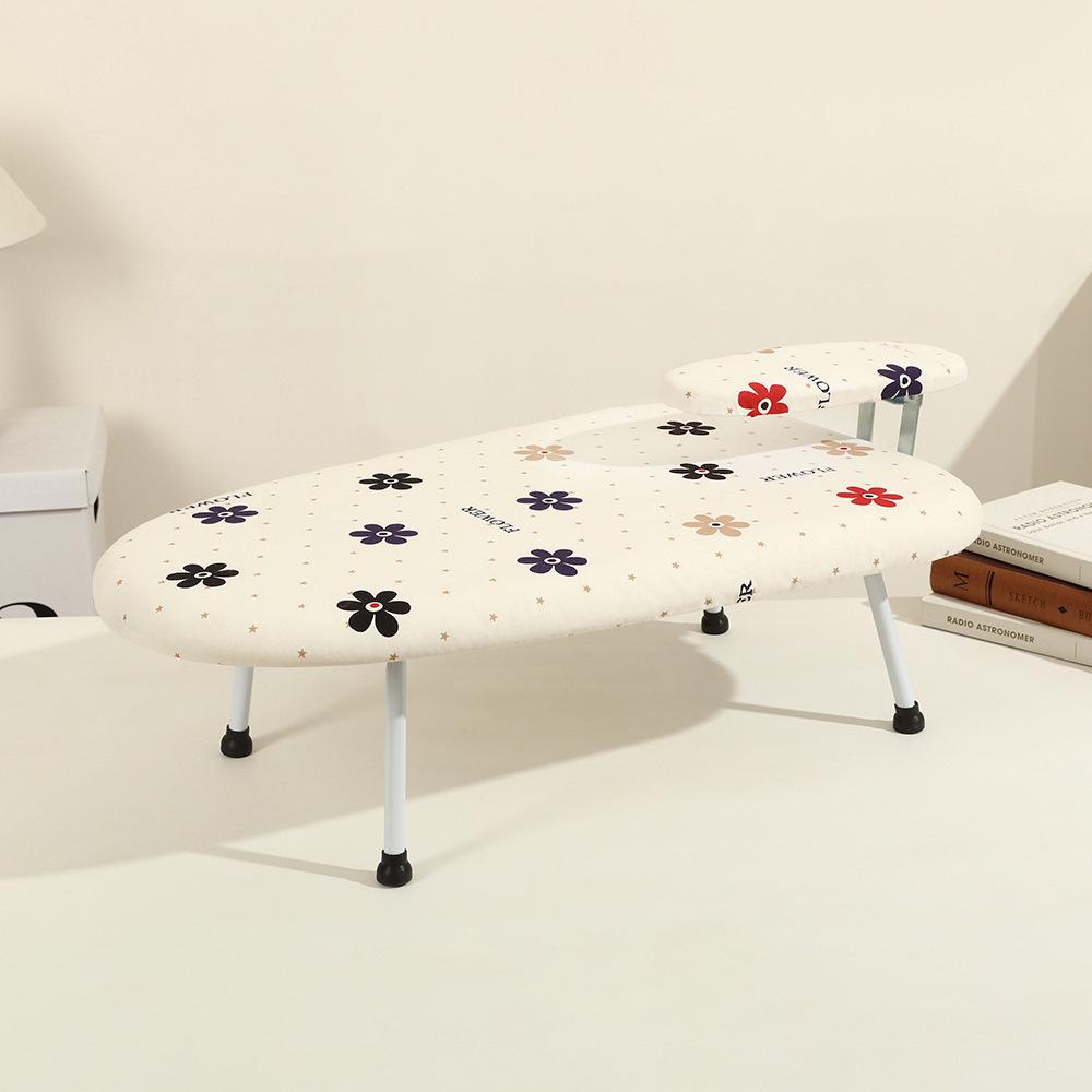 Compact Luxury Foldable Desktop Ironing Board for Dorms