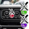 Car Scent Clip Fan Design Car Scent Diffuser Automotive Air Fresheners Odor Eliminator Car Interior Decoration