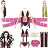 Anime Demon Slayer Daki Cosplay Costume Kimetsu No Yaiba Girls Women Halloween Carnival Clothes
