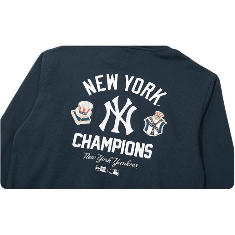 New Era FW25 Серия команд MLB Нью-Йорк Янкис Пуловер Колледжный стиль С капюшоном Американский винтаж Вышитый логотип-буквы Свитшот с длинным рукавом 14742030