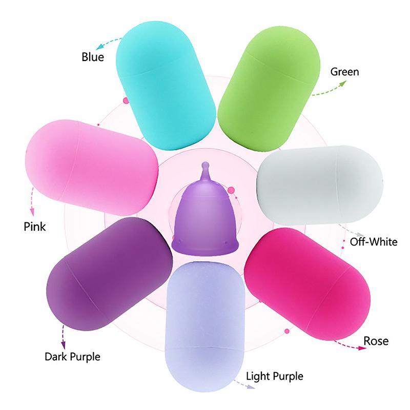 Портативный футляр для хранения менструальной чаши, герметичный, гигиенический менструальный цикл для женщин, женский продукт, многоразовый силиконовый стерилизующий держатель