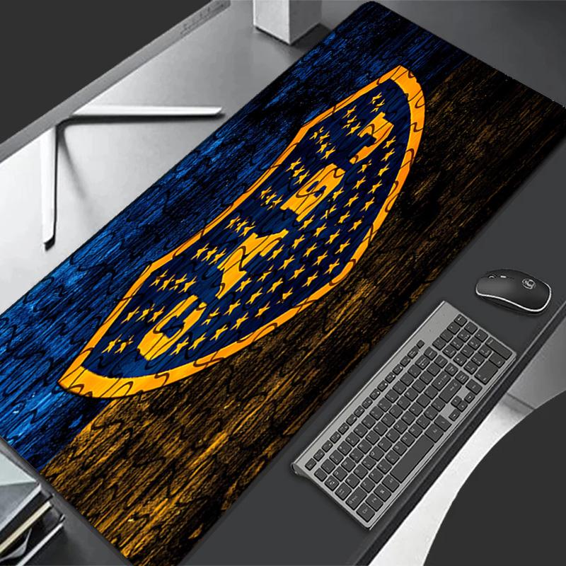 Club Atlético Boca Juniors Theme Premium Non-slip Mouse Pad with Stitched Edges,Durable Rubber Material,for Desktop & Gaming Great Gifts