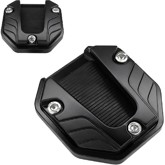Motorcycle Kickstand Pad Kickstand Extension Pad Harley Kickstands Pad Safety Stand for Motorcycle Kickstands Shoe Foot Side Stand Extension