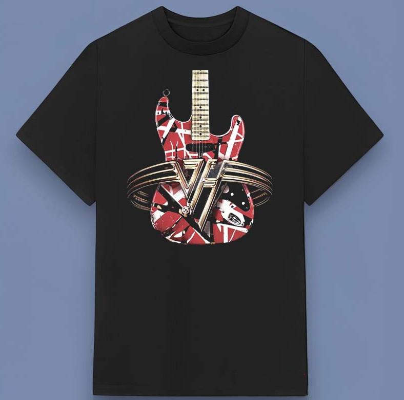 Черная футболка Van Halen